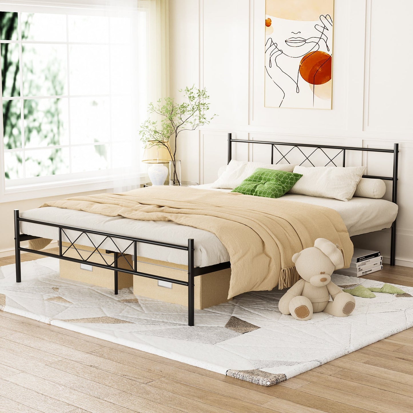 Elham  Twin Size Bed Frame