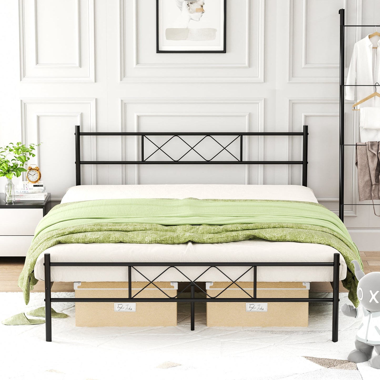 Elham  Twin Size Bed Frame