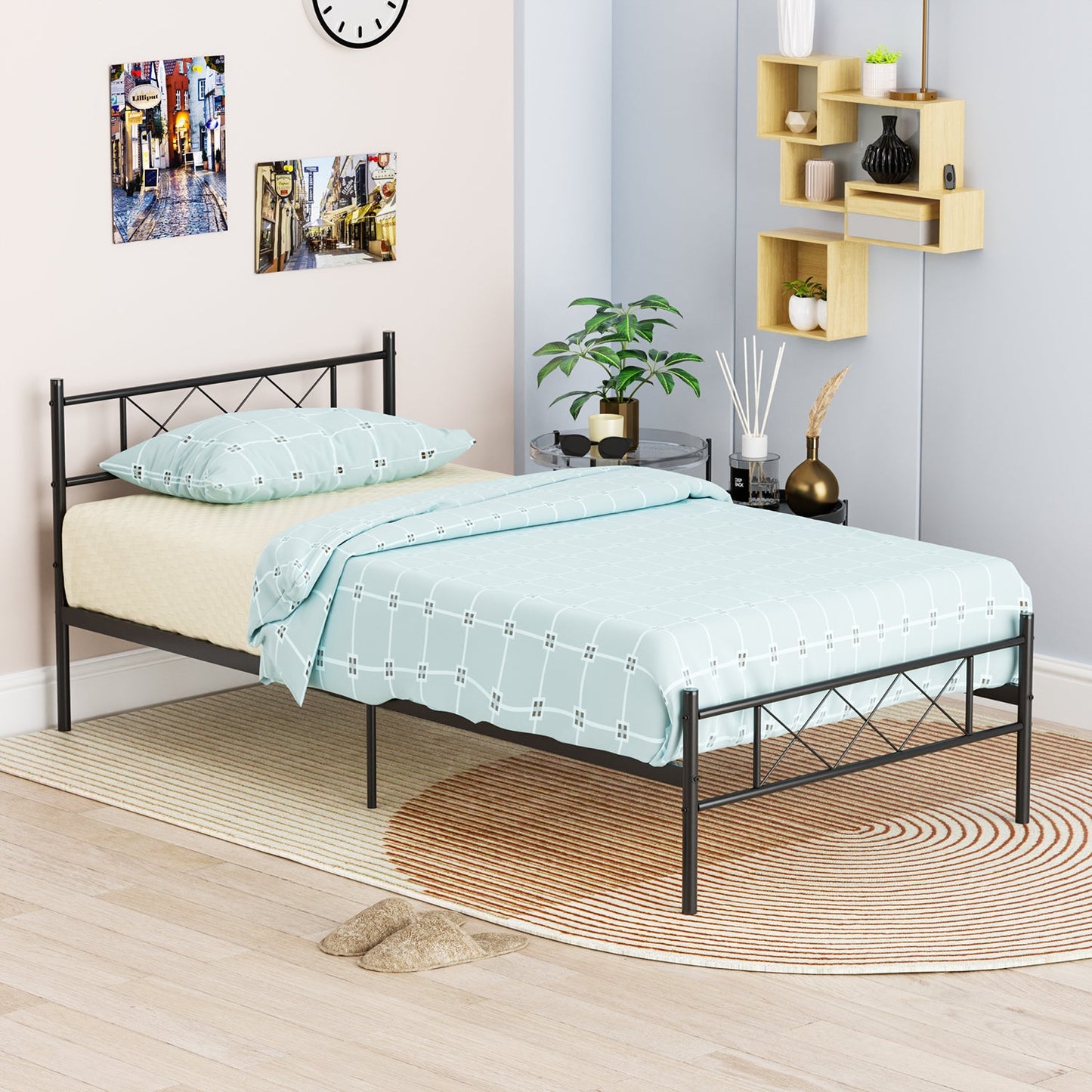 Elham  Twin Size Bed Frame