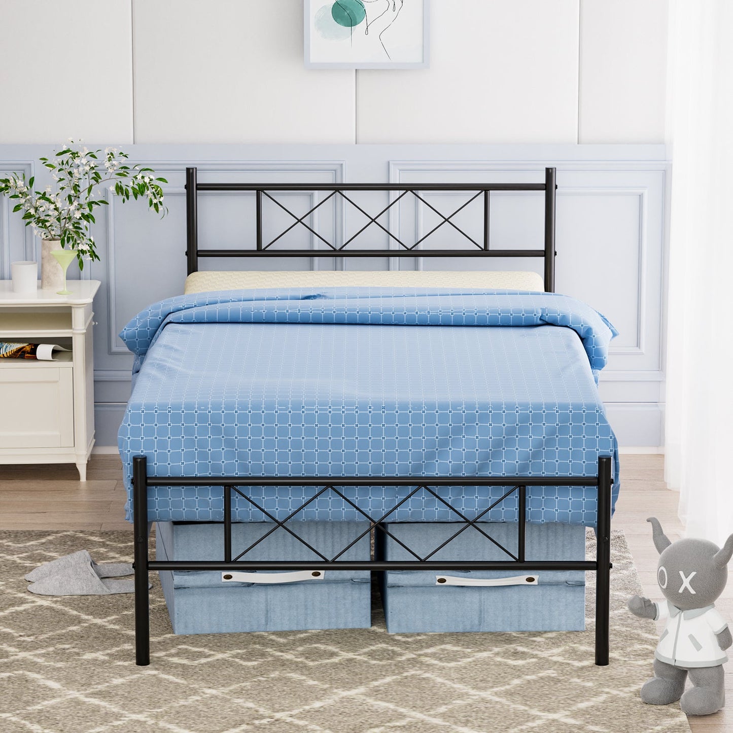 Elham  Twin Size Bed Frame