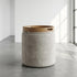 Modern Storage Bench, MDF Natural Finish - ELLEN NATURAL