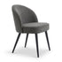 Modern Chenille Upholstered Dining Chair Set - Emilie Green