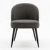 Modern Chenille Upholstered Dining Chair Set - Emilie Green