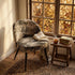 Modern Leopard Fabric Dining Chair - EMILIE LEOPARD GY