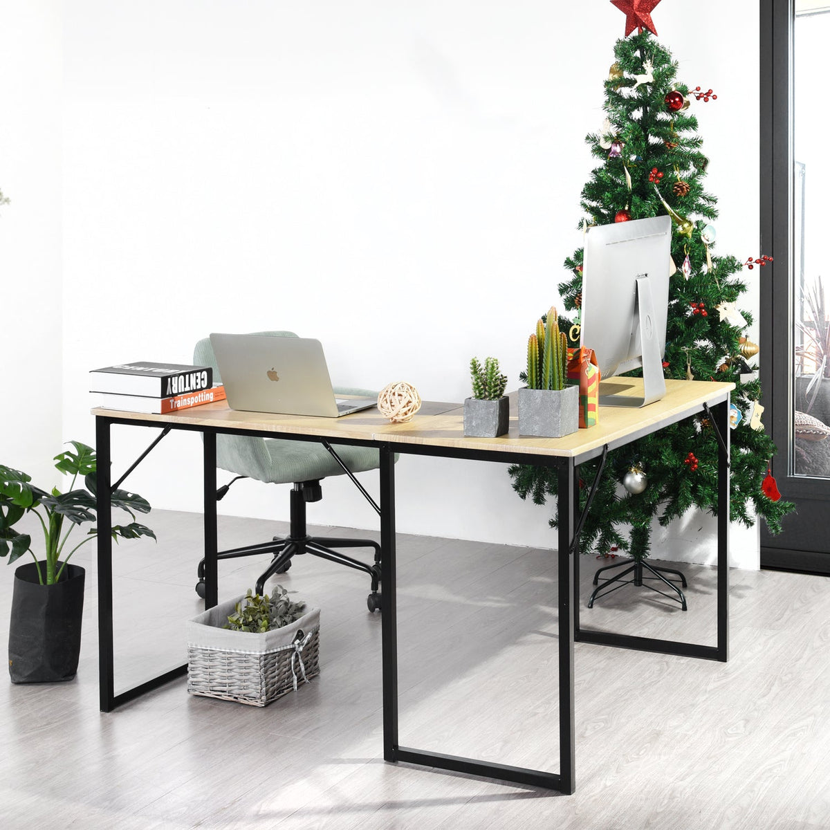 Enable Wooden Top Office Desk