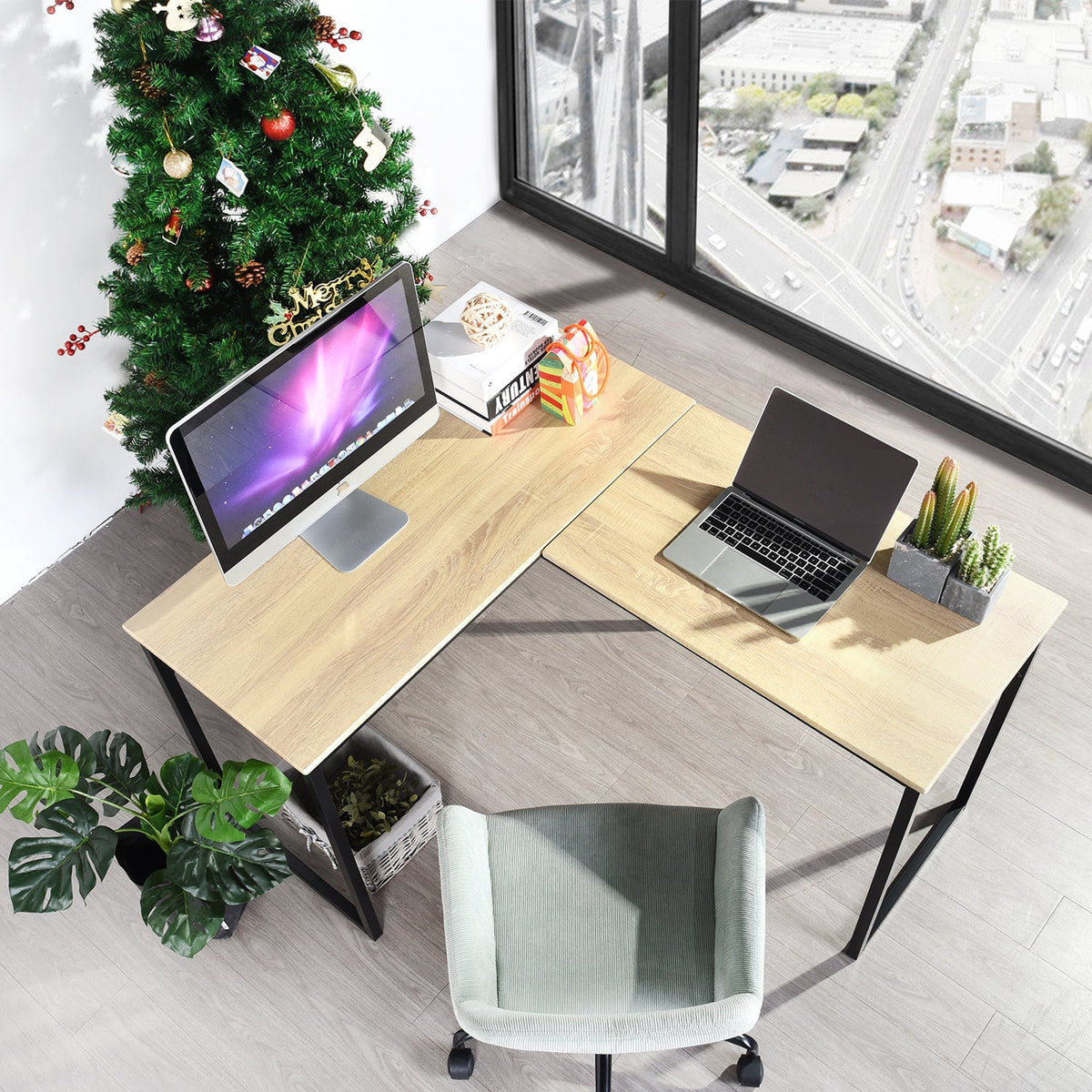 Enable Wooden Top Office Desk