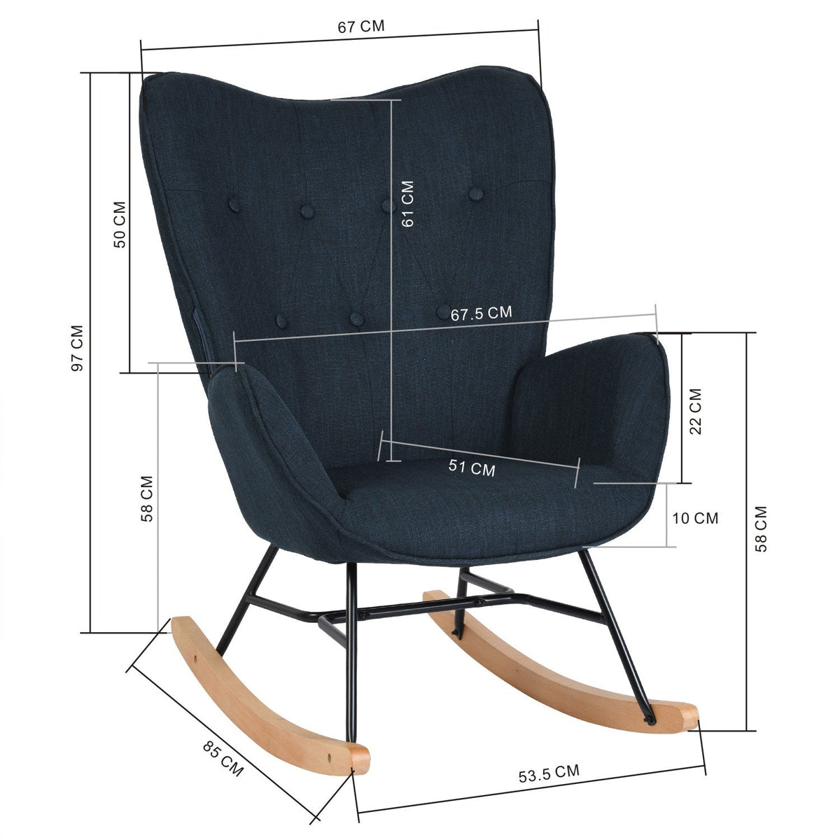 Epping Fabric Accent Chair