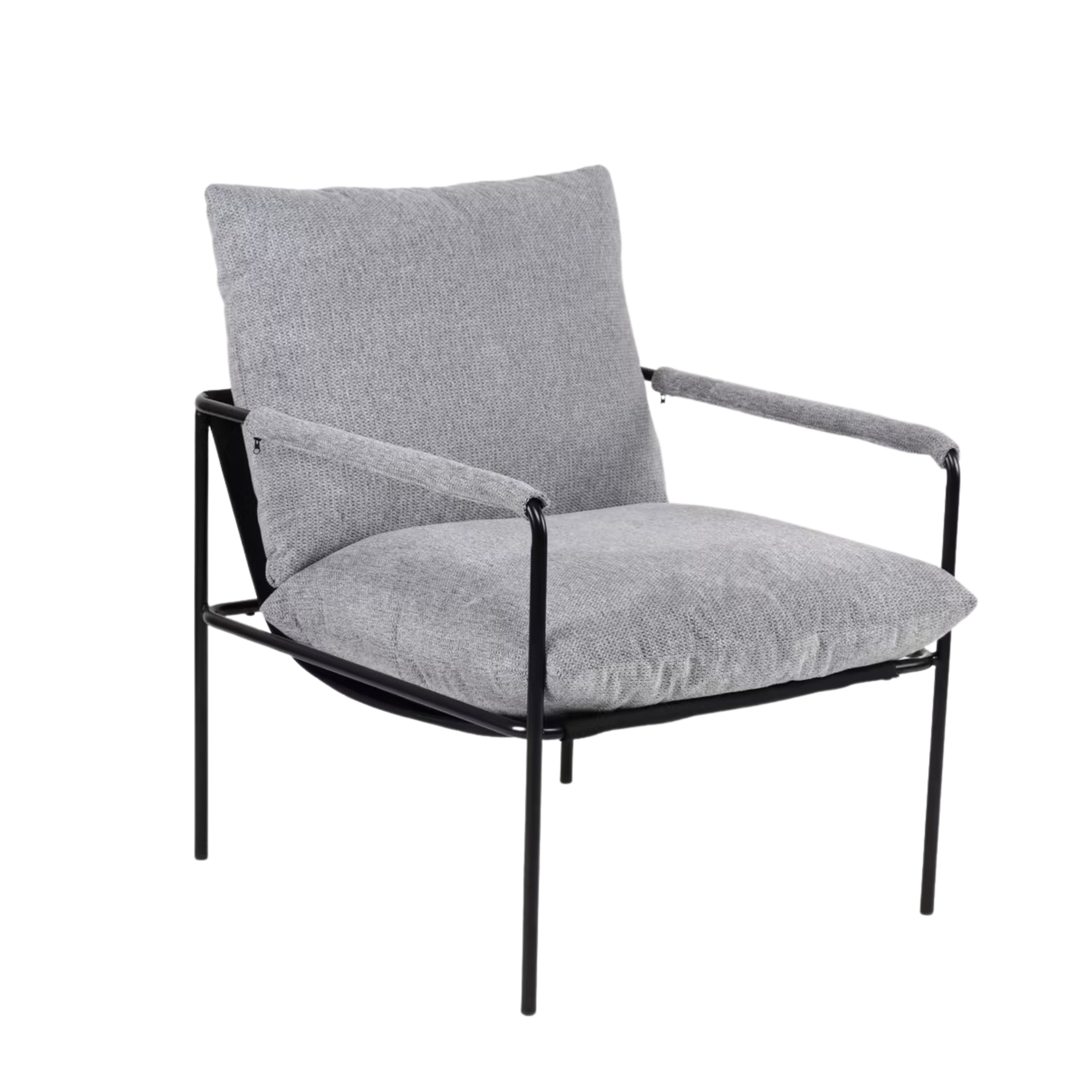 Modern Fabric Dining Chair, Ergonomic Comfort - ERKOTS 1
