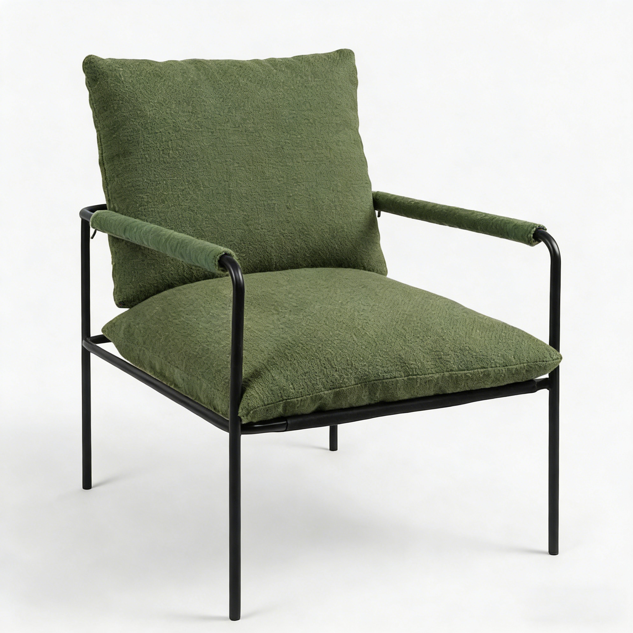 Modern Fabric Dining Chair, Ergonomic Comfort - ERKOTS 1