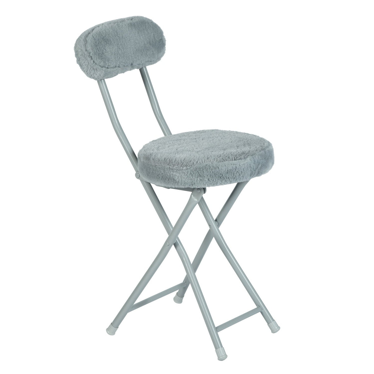 Ernst Plush Folding Chair