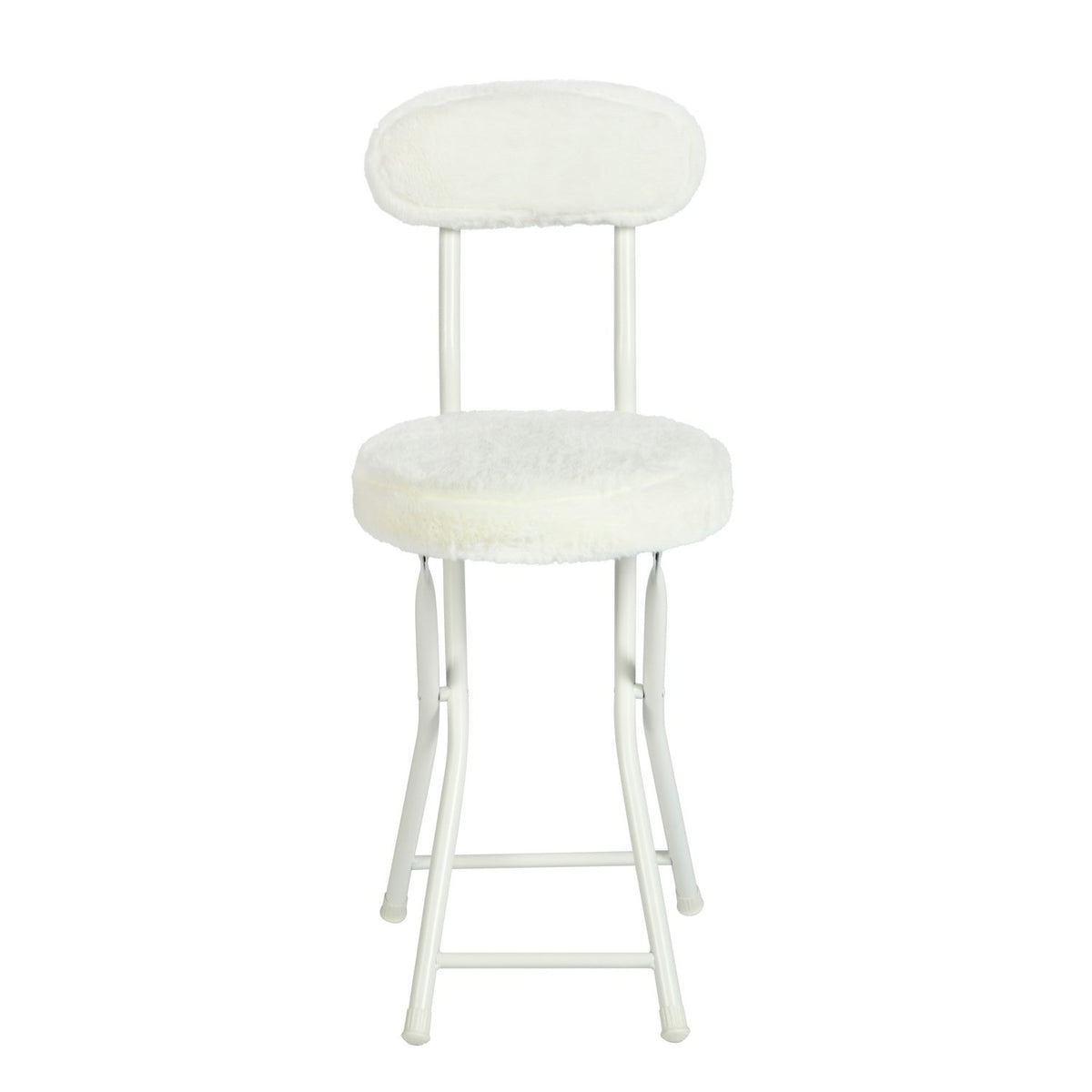 Ernst Plush Folding Chair