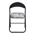 Modern Patterned PVC Folding Chair - ESCOBAR-CMP1