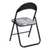 Modern Patterned PVC Folding Chair - ESCOBAR-CMP1