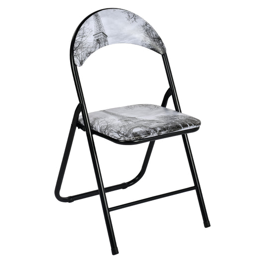 Modern Patterned PVC Folding Chair - ESCOBAR-CMP1