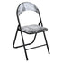 Modern Patterned PVC Folding Chair - ESCOBAR-CMP1