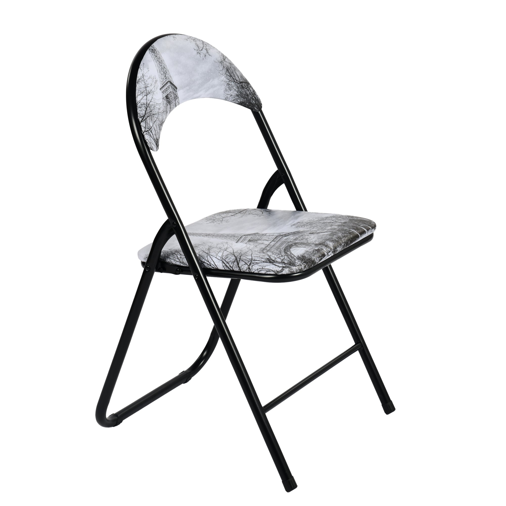 Modern Patterned PVC Folding Chair - ESCOBAR-CMP1