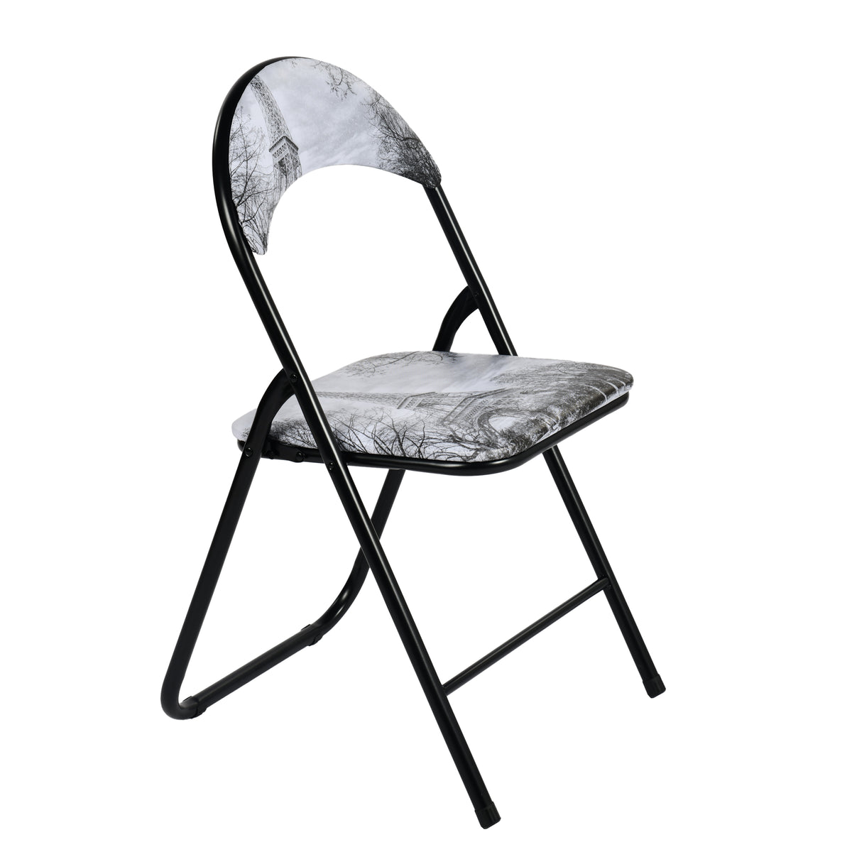 Modern Patterned PVC Folding Chair - ESCOBAR-CMP1