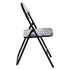 Modern Patterned PVC Folding Chair - ESCOBAR-CMP1