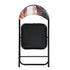Modern Patterned Folding Chair, Metal Frame & PVC Cover - ESCOBAR-CMP2