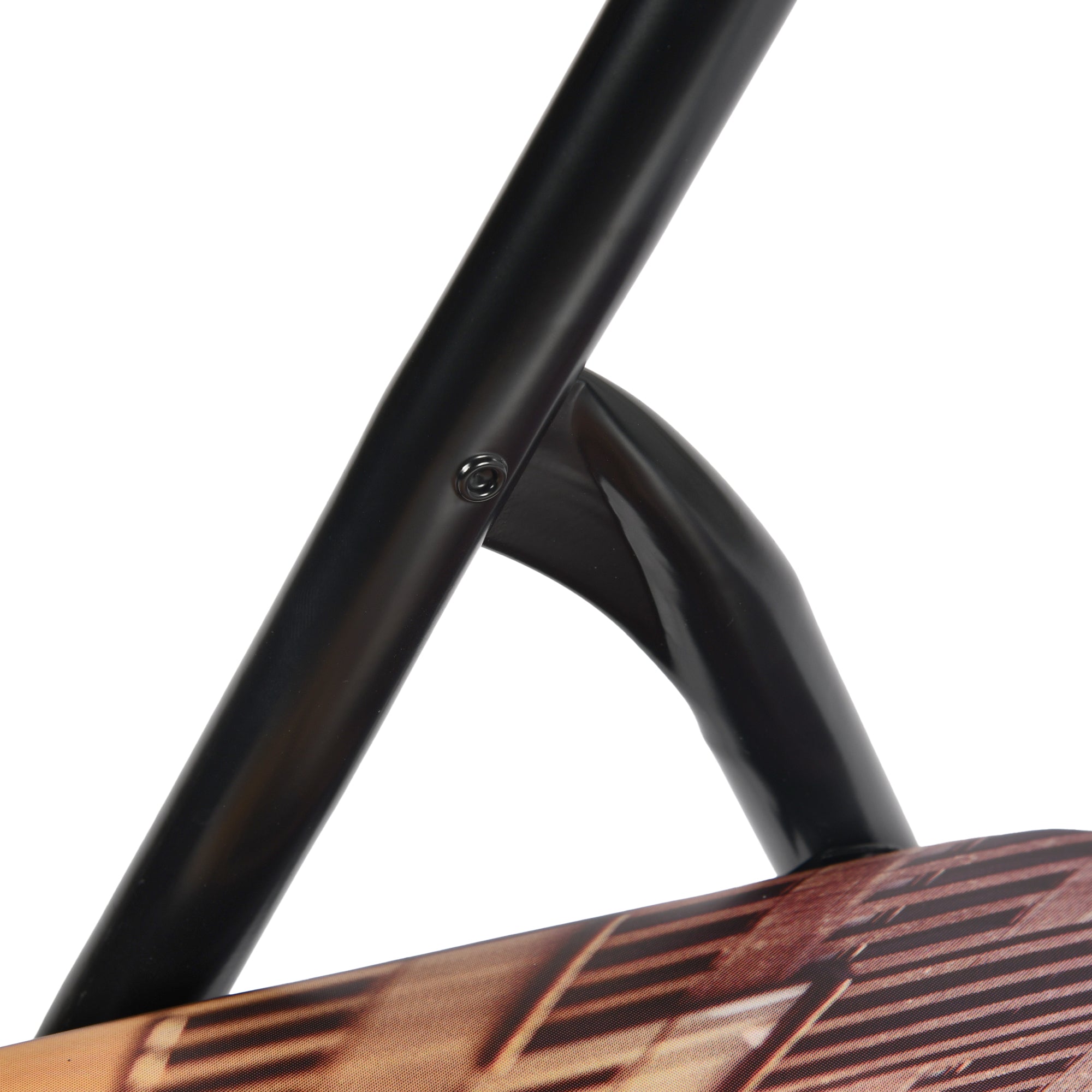 Modern Patterned Folding Chair, Metal Frame & PVC Cover - ESCOBAR-CMP2
