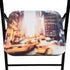 Modern Patterned Folding Chair, Metal Frame & PVC Cover - ESCOBAR-CMP2