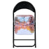 Modern Patterned Folding, PVC Metal Tube Chair - ESCOBAR-CMP3