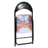 Modern Patterned Folding, PVC Metal Tube Chair - ESCOBAR-CMP3