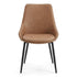 Modern Brown PU Dining Chair - EVE BROWN