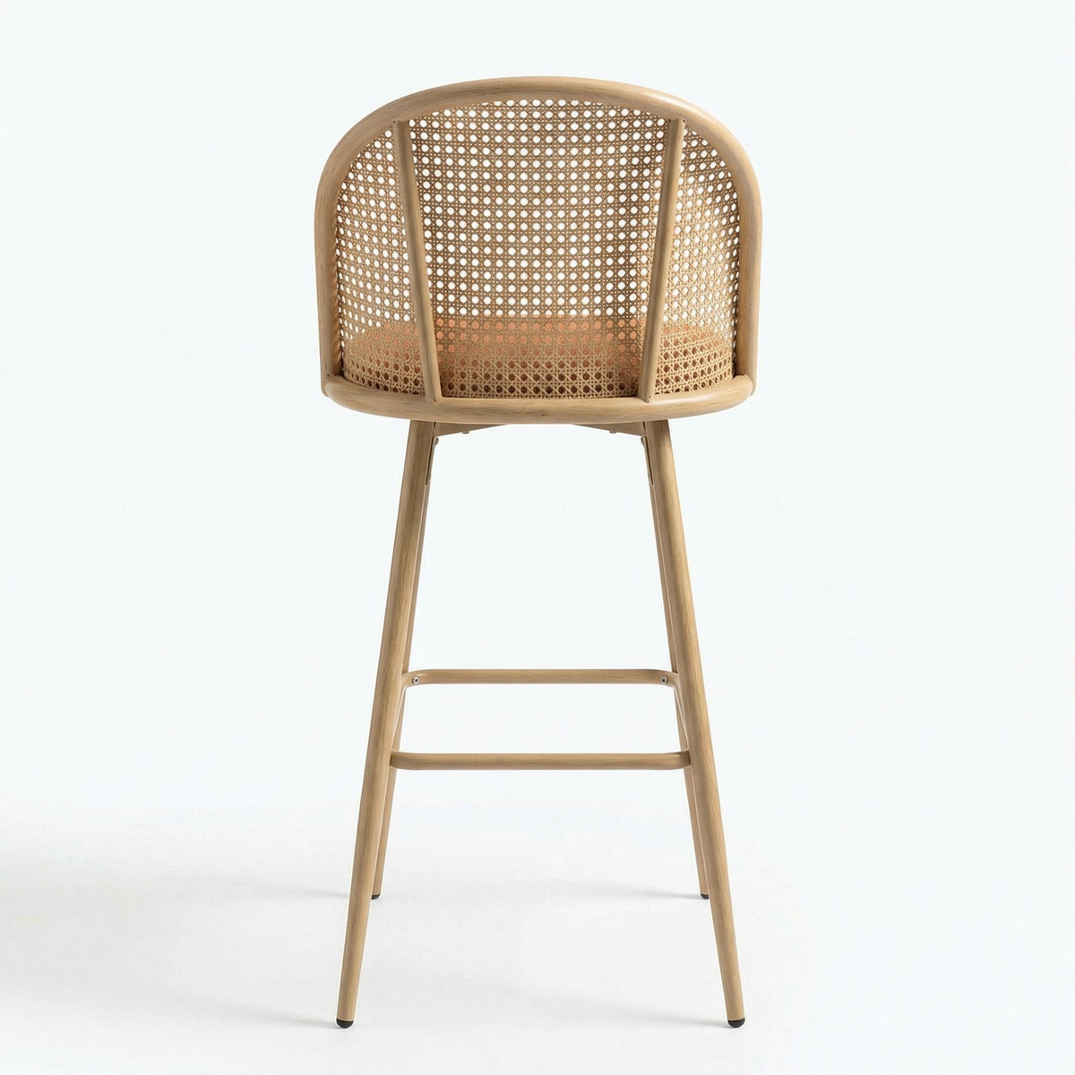Otopolypus Modern Black Metal Bar Chair - KRYX