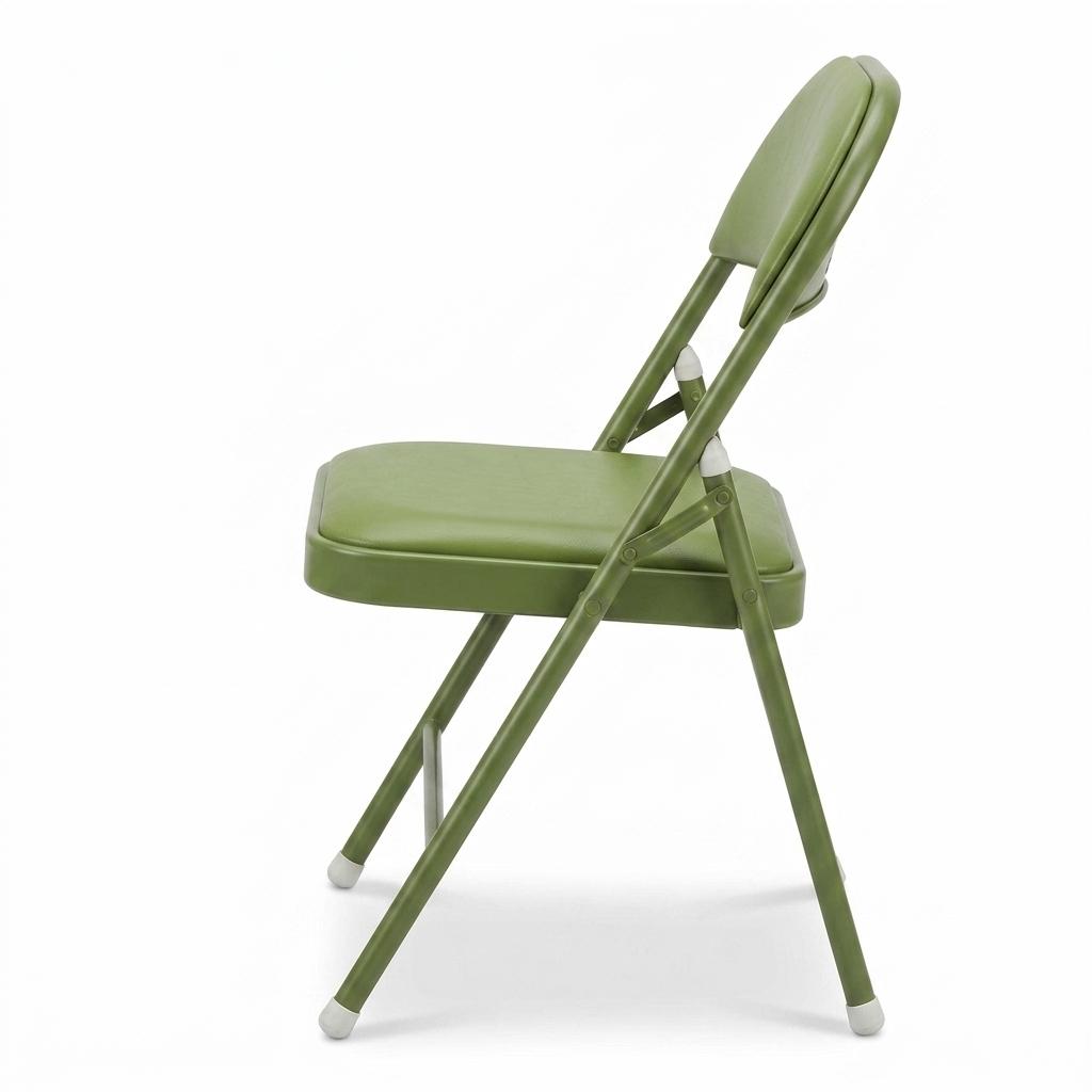 Modern Turquoise Folding Chair Set – FAIR PVC GREENERY 6 PCS
