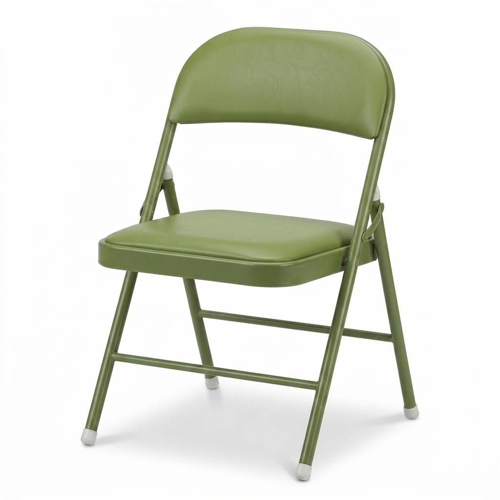 Modern Turquoise Folding Chair Set – FAIR PVC GREENERY 6 PCS
