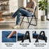 Modern Velvet Folding, Metal Tube Comfort - FAIR VELVET DARK BLUE A