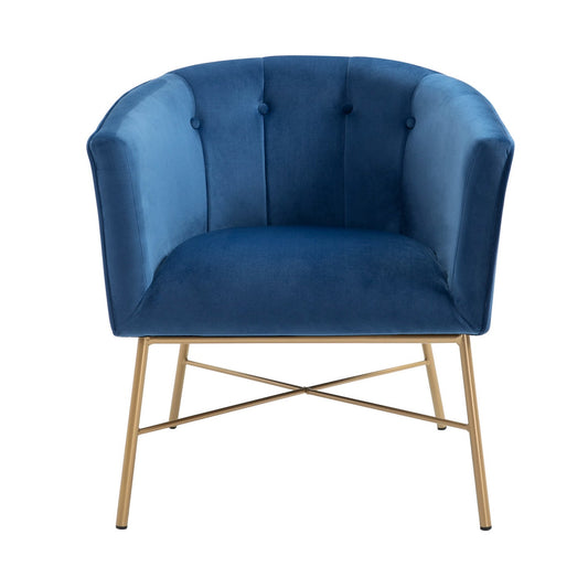 Falette Velvet Accent Chair
