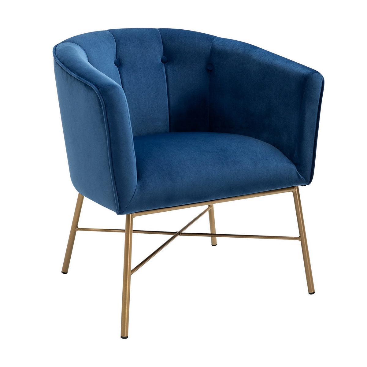 Falette Velvet Accent Chair