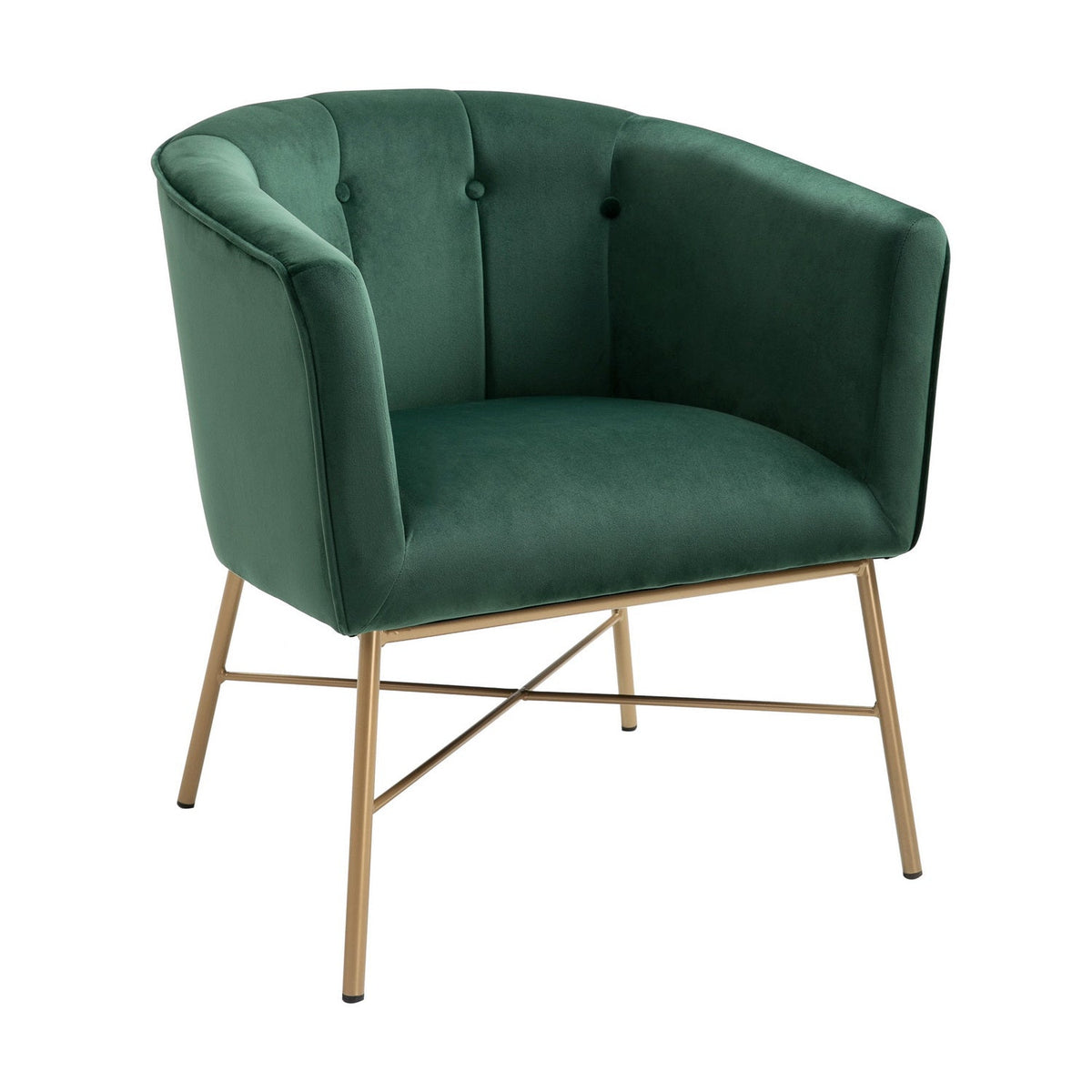 Falette Velvet Accent Chair