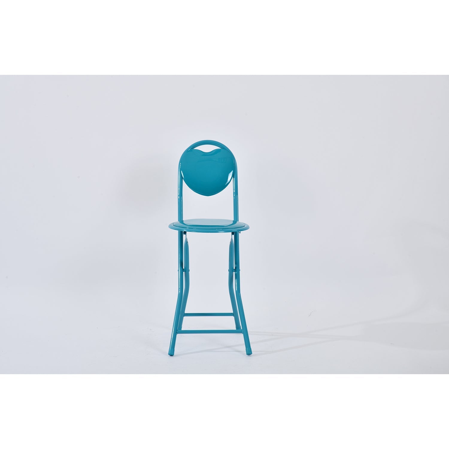 farley high gloss pvc blue 6pcs - red folding chair - folding pvc chair for events or indoor