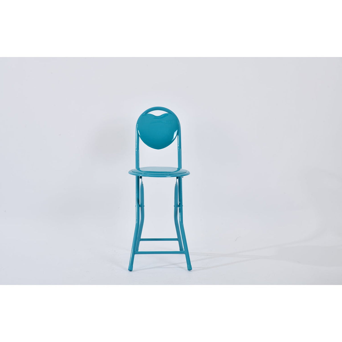 farley high gloss pvc blue 6pcs - red folding chair - folding pvc chair for events or indoor