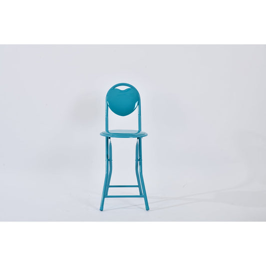 farley high gloss pvc blue 6pcs - red folding chair - folding pvc chair for events or indoor