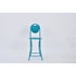 farley high gloss pvc blue 6pcs - red folding chair - folding pvc chair for events or indoor