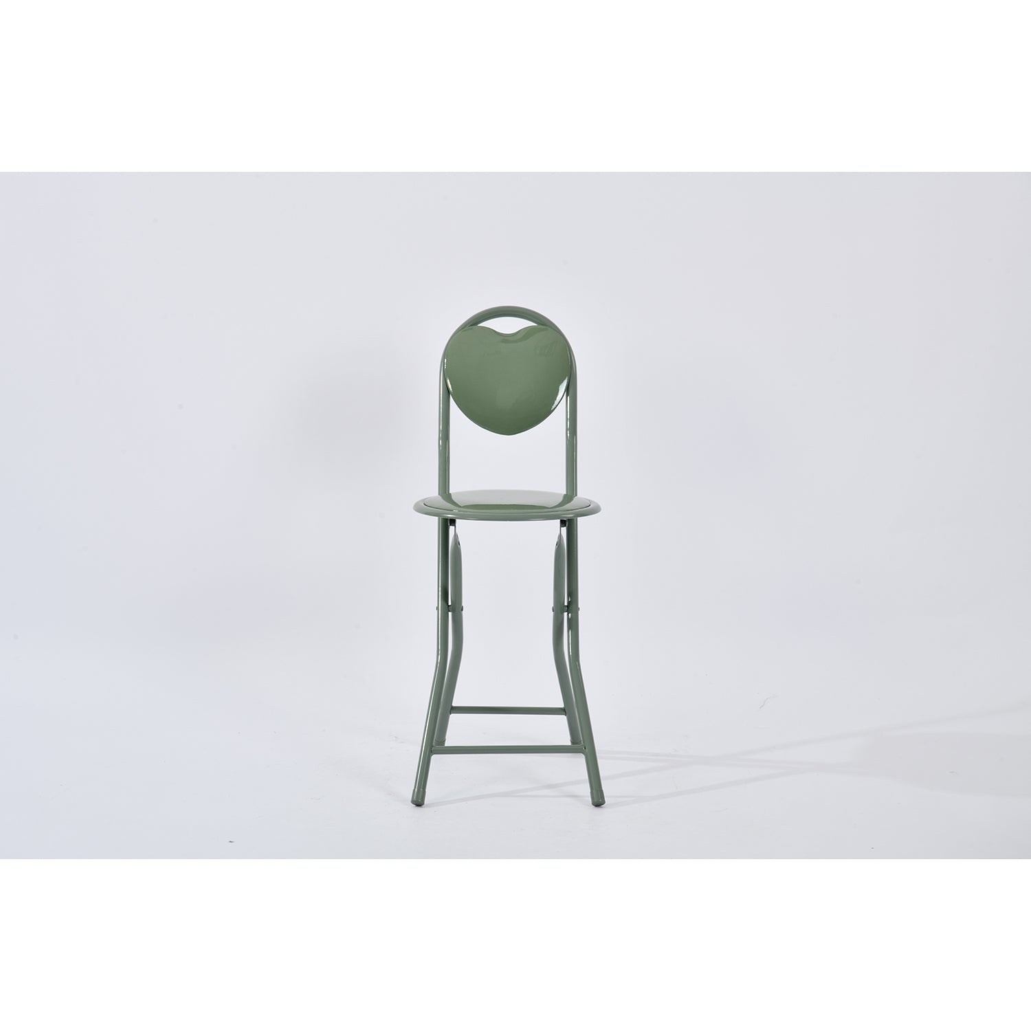 farley high gloss pvc green 6pcs - red folding chair - folding pvc chair for events or indoor