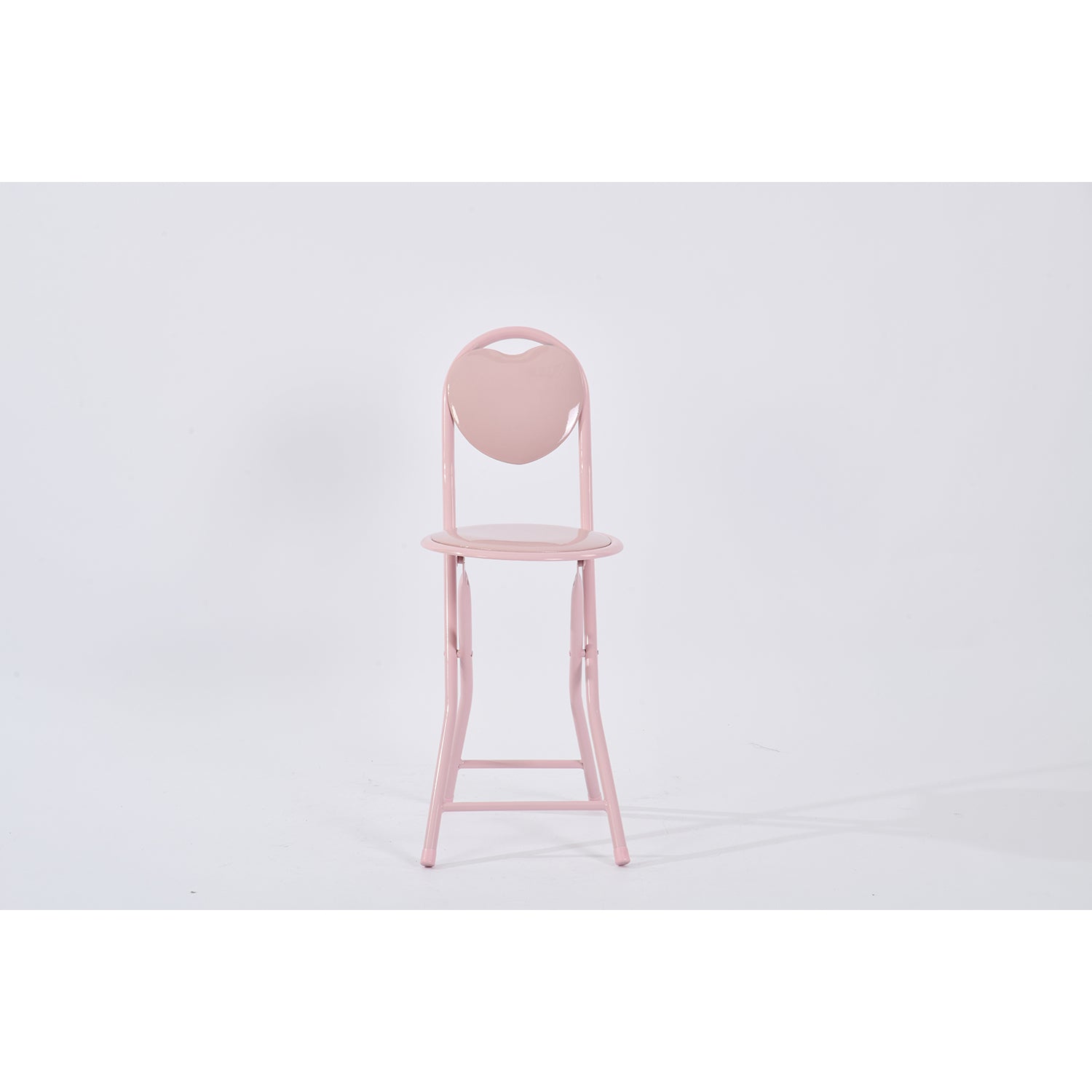 farley high gloss pvc pink 6pcs - pink folding chair - folding pvc chair for events or indoor