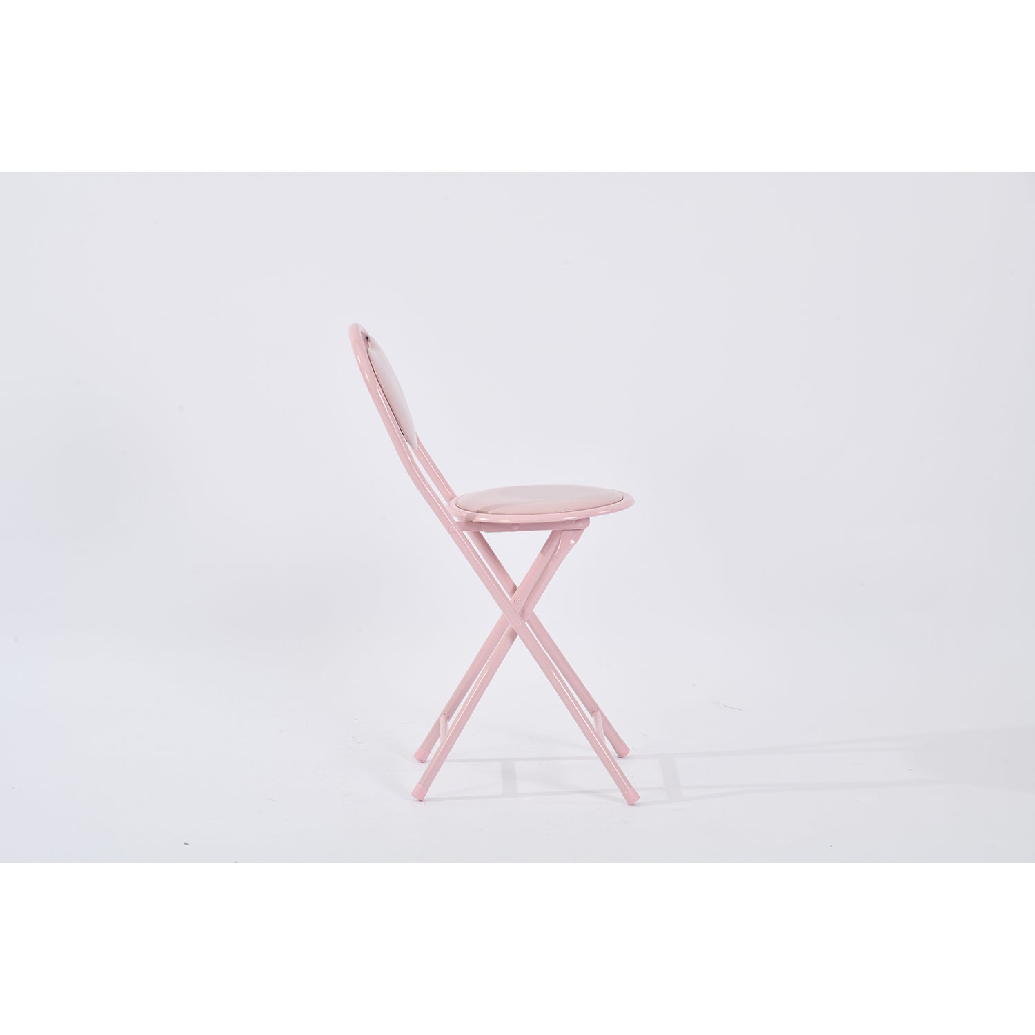 FARLEY HIGH GLOSS PVC PINK 6PCS – Pink Folding Chair
