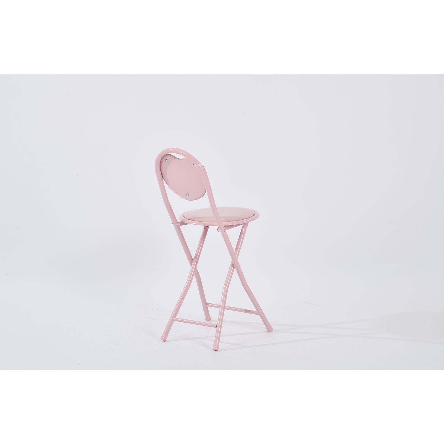 FARLEY HIGH GLOSS PVC PINK 6PCS – Pink Folding Chair