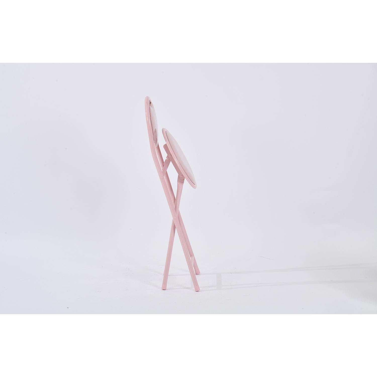 FARLEY HIGH GLOSS PVC PINK 6PCS – Pink Folding Chair