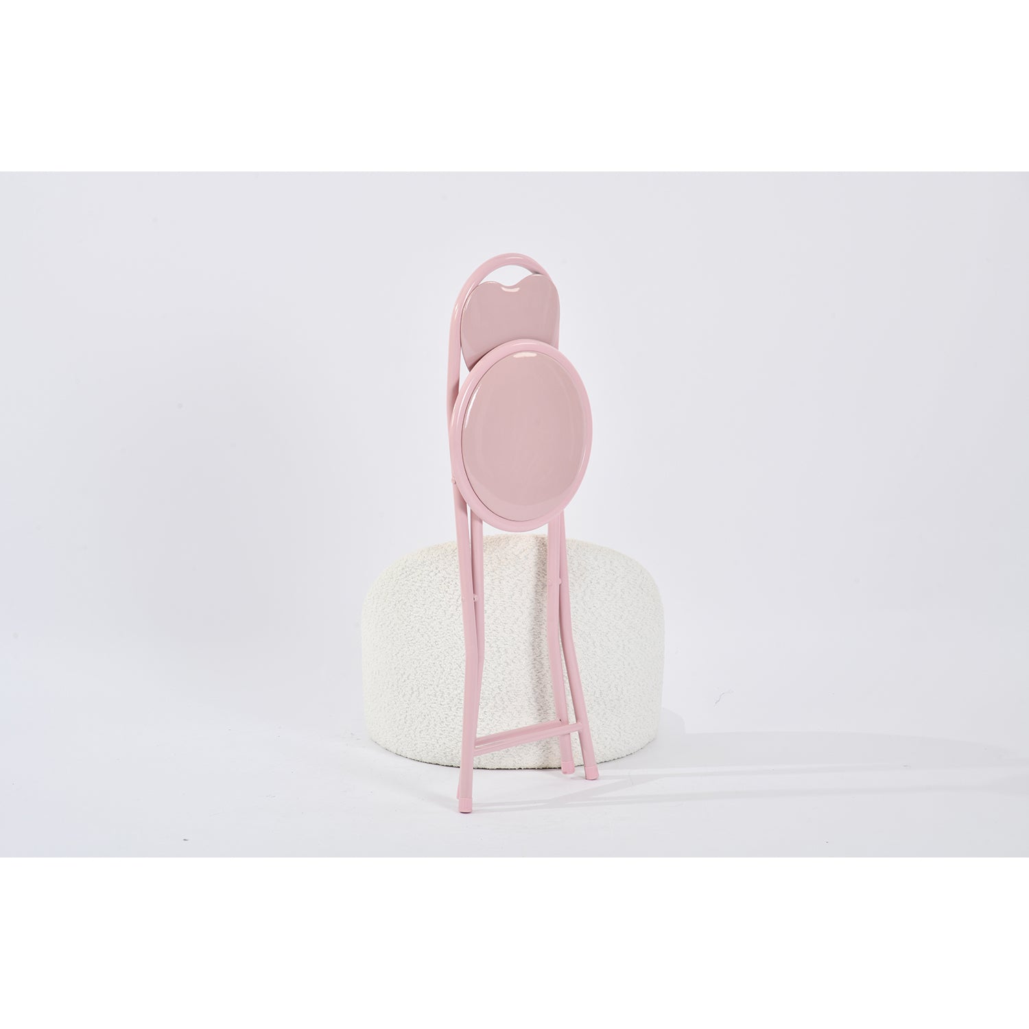 FARLEY HIGH GLOSS PVC PINK 6PCS – Pink Folding Chair