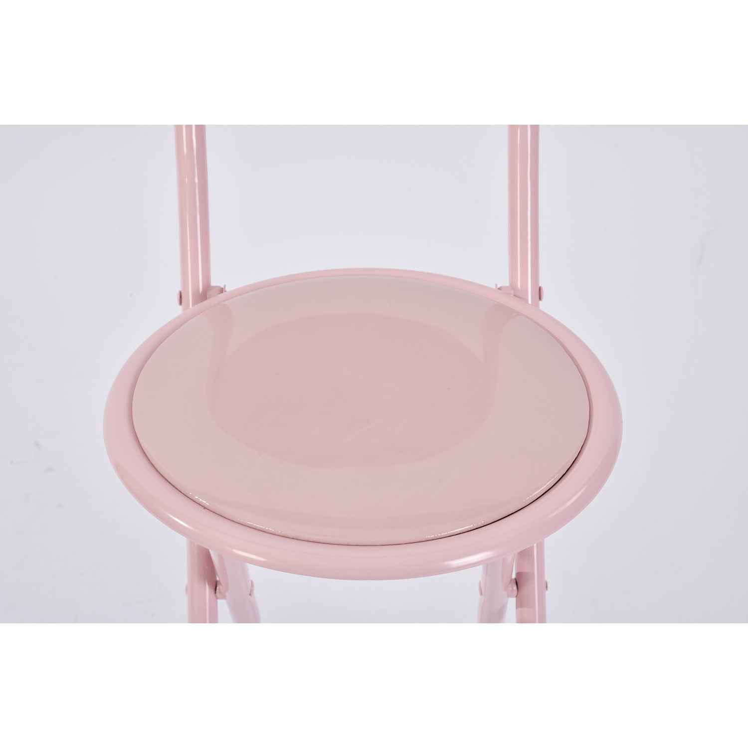 FARLEY HIGH GLOSS PVC PINK 6PCS – Pink Folding Chair