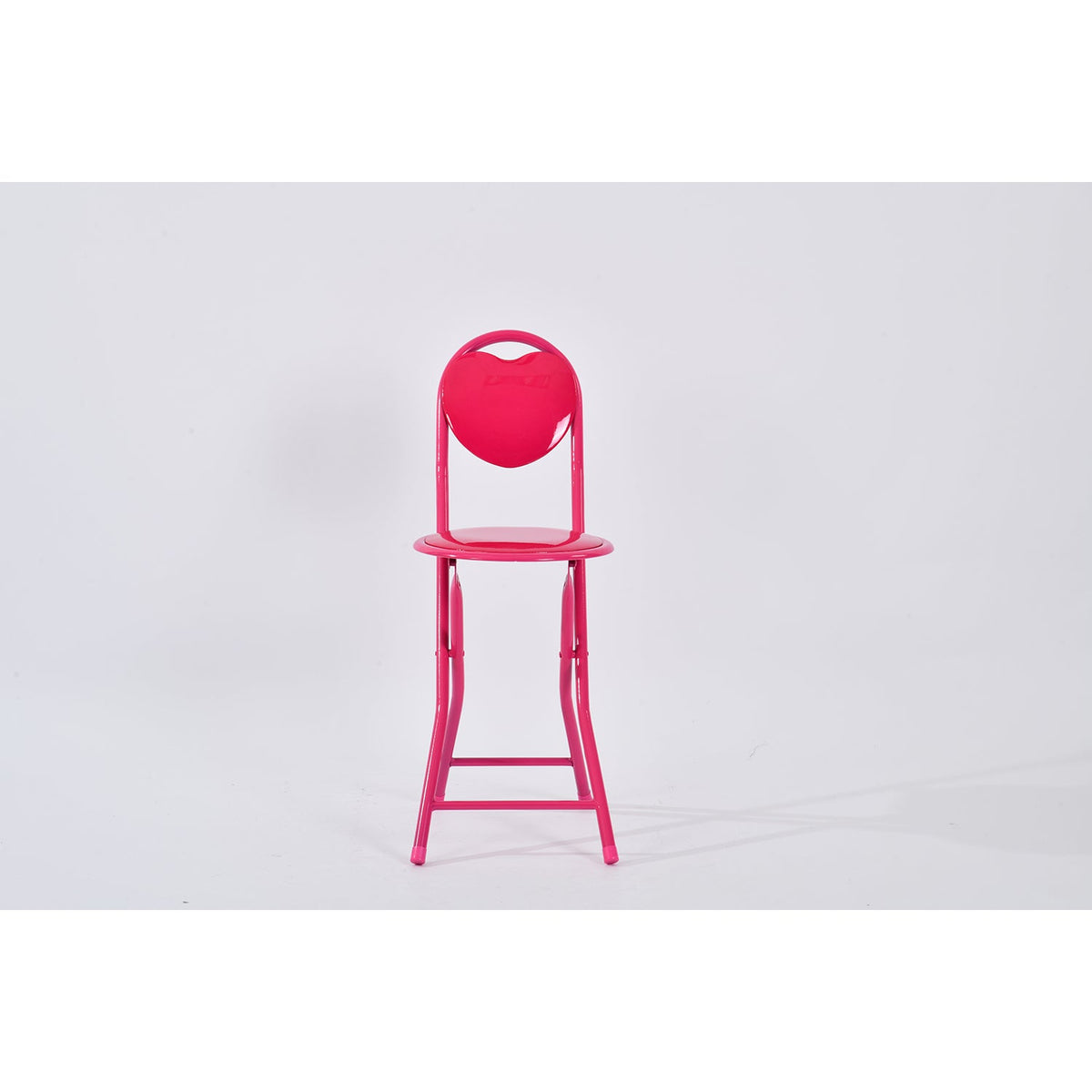 farley high gloss pvc red 6pcs - red folding chair - folding pvc chair for events or indoor