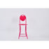farley high gloss pvc red 6pcs - red folding chair - folding pvc chair for events or indoor