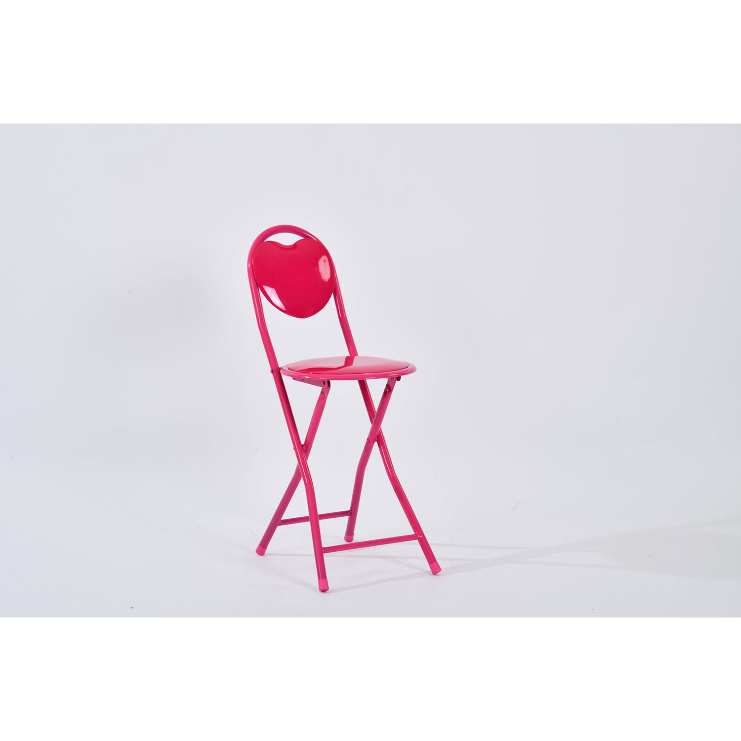FARLEY HIGH GLOSS PVC RED 6PCS – Red Folding Chair
