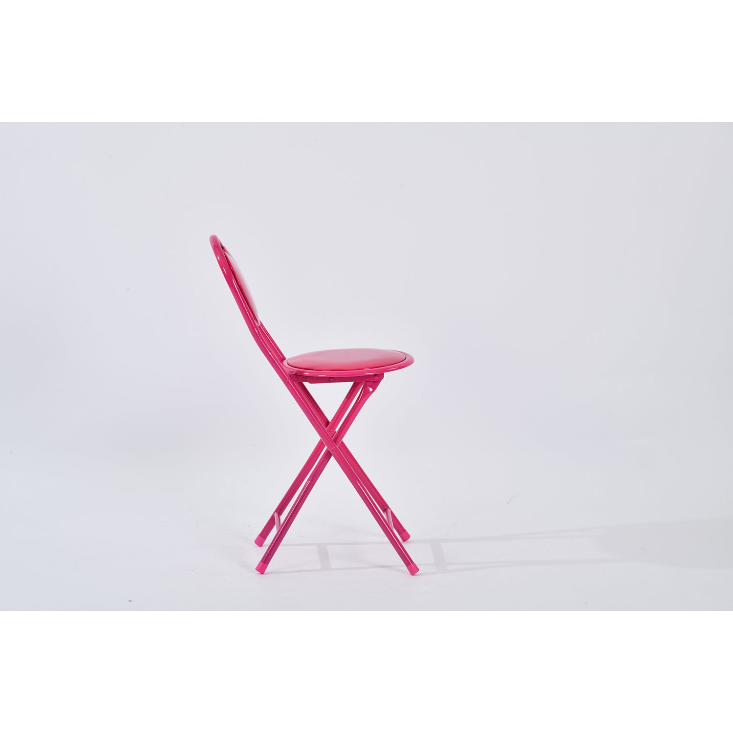 FARLEY HIGH GLOSS PVC RED 6PCS – Red Folding Chair